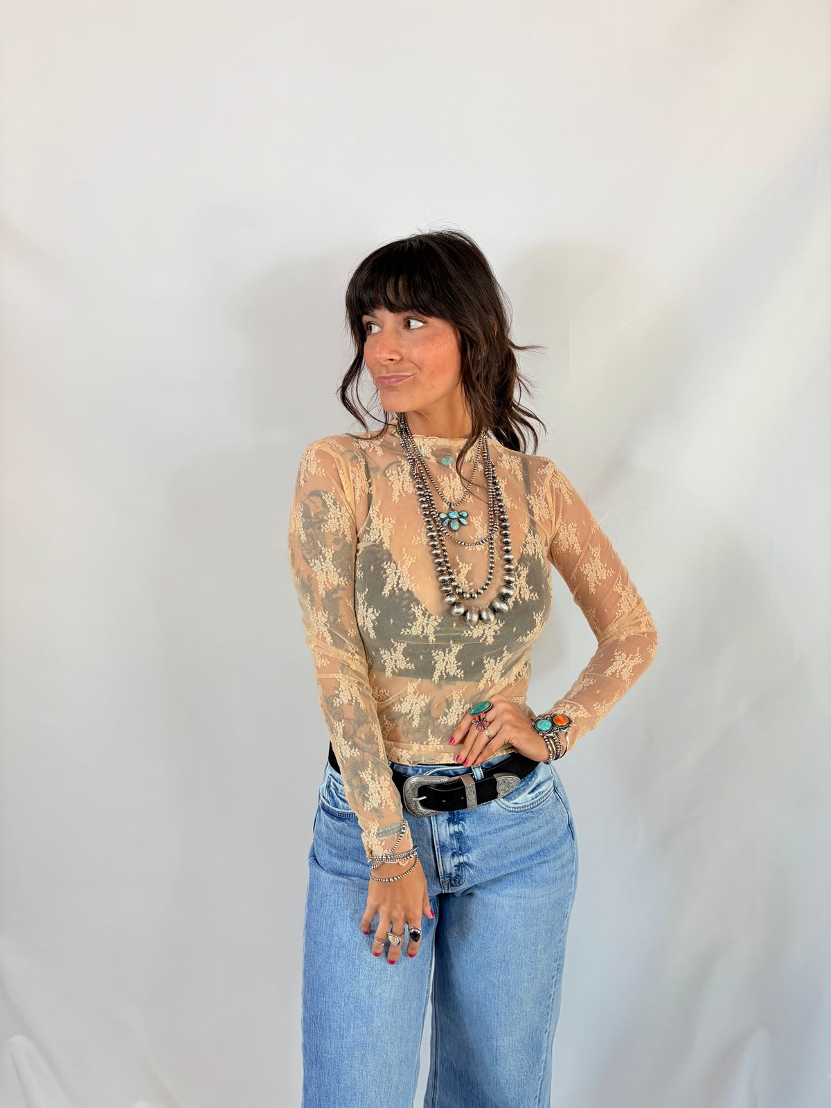 Peaches N’ Cream Lace