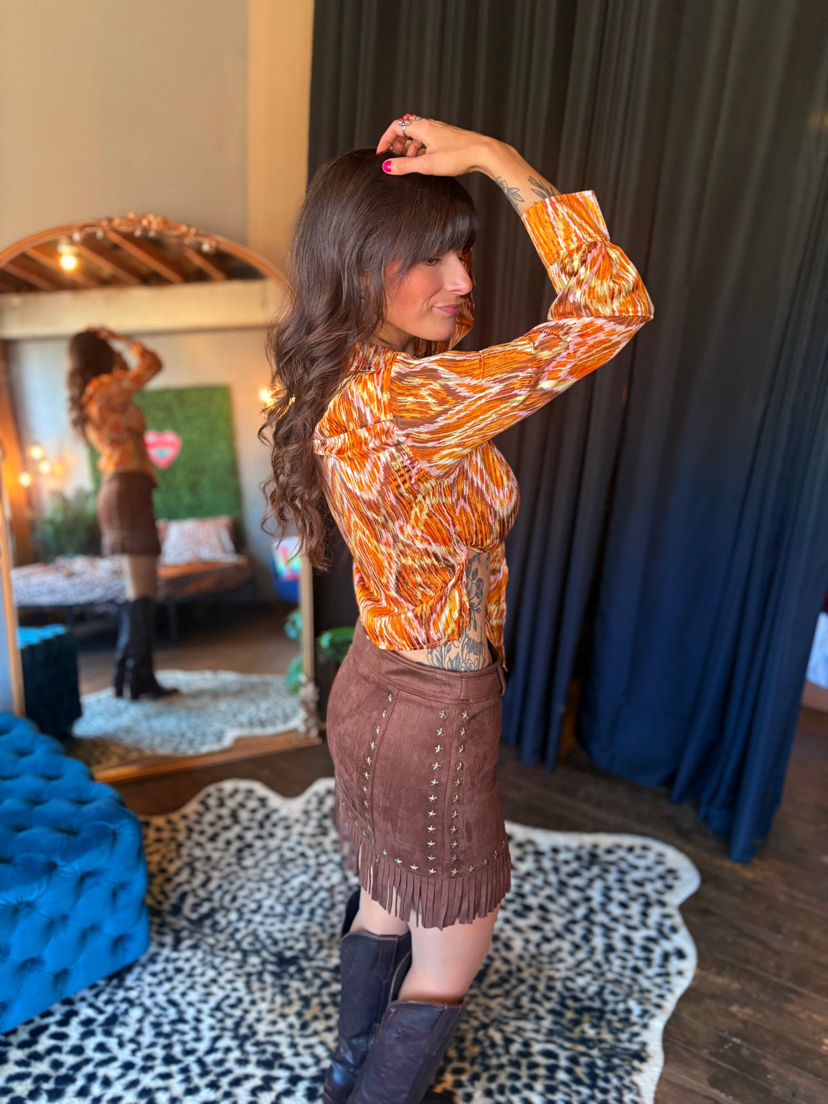 Lucky Stars Mini Skirt