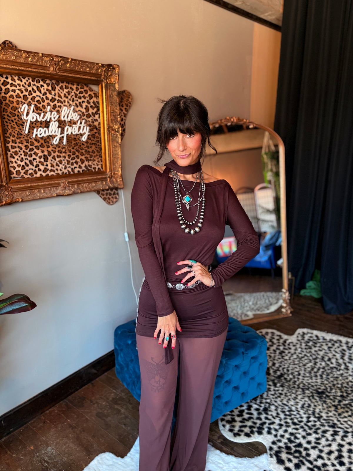 Bourbon Cowgirl Jumpsuit
