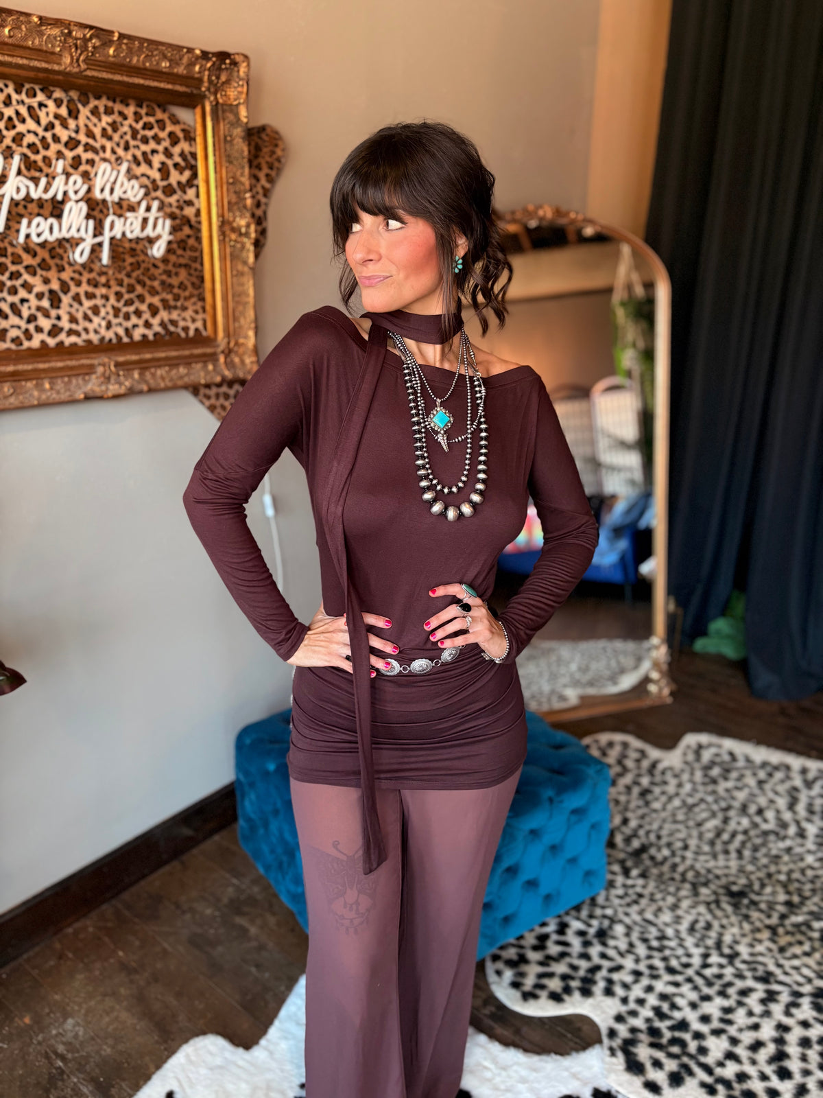 Bourbon Cowgirl Jumpsuit