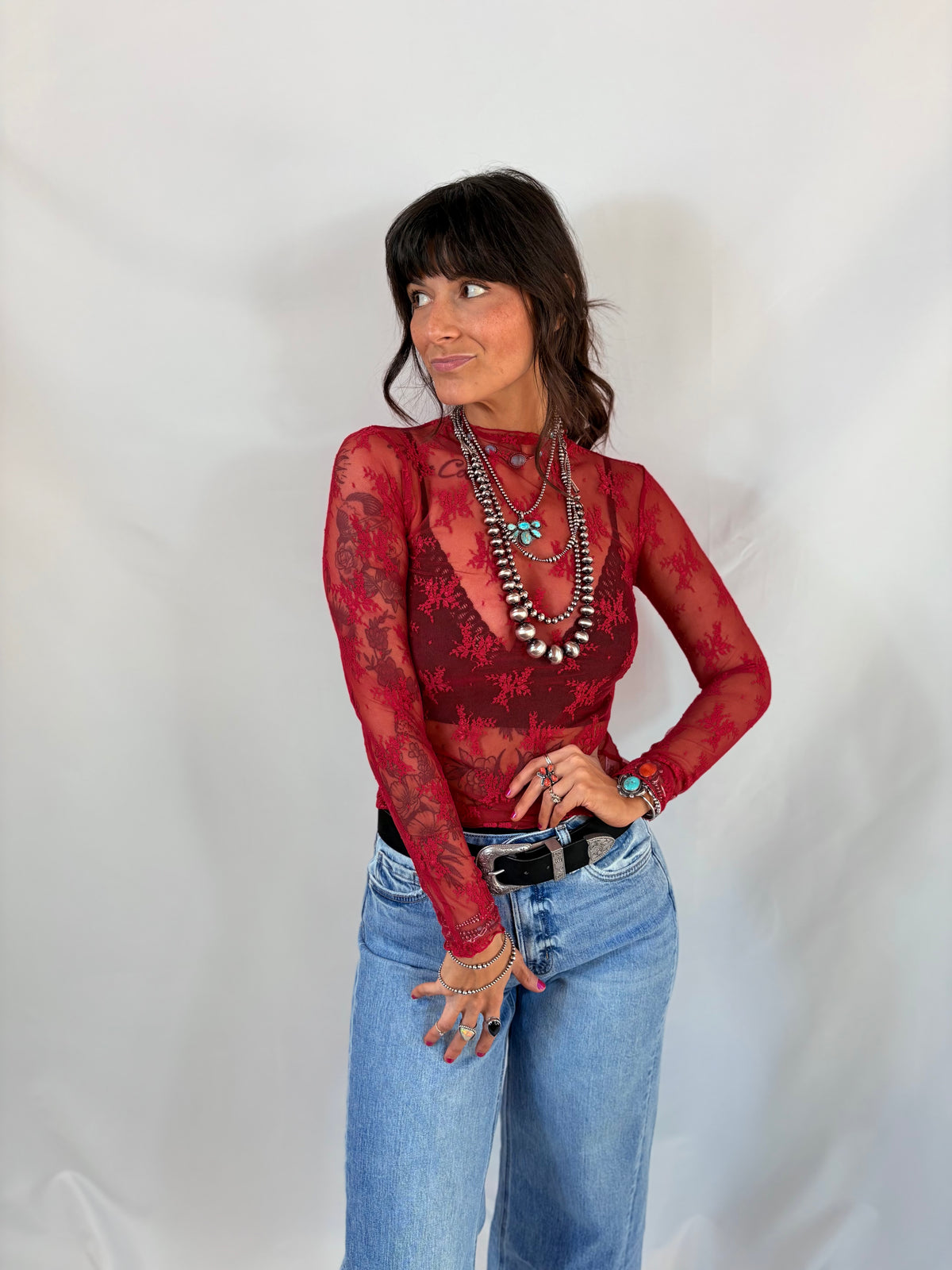 Red Lace