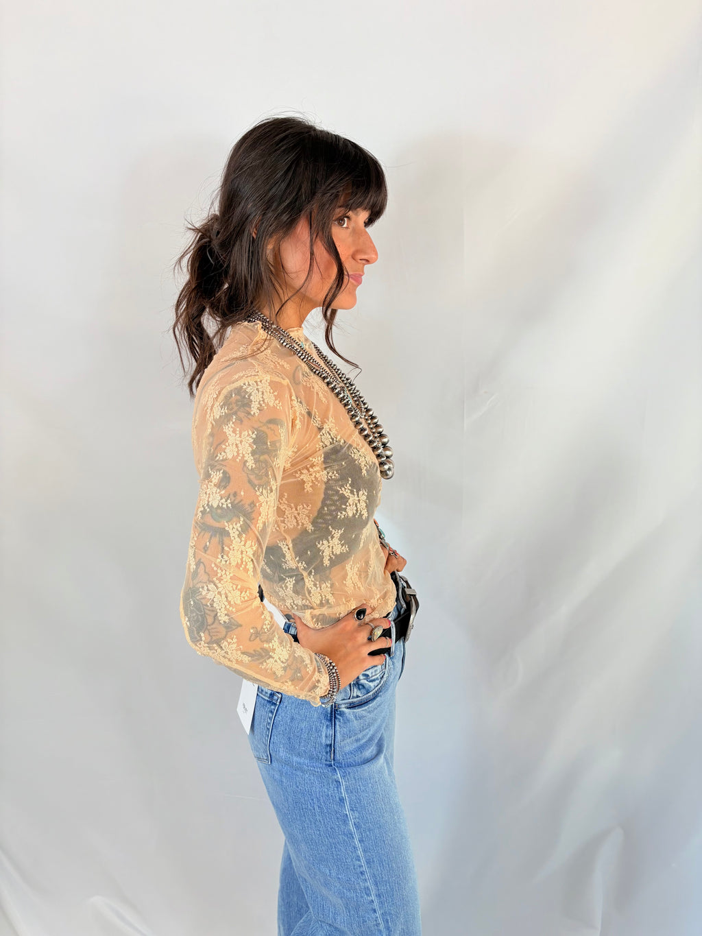 Peaches N’ Cream Lace