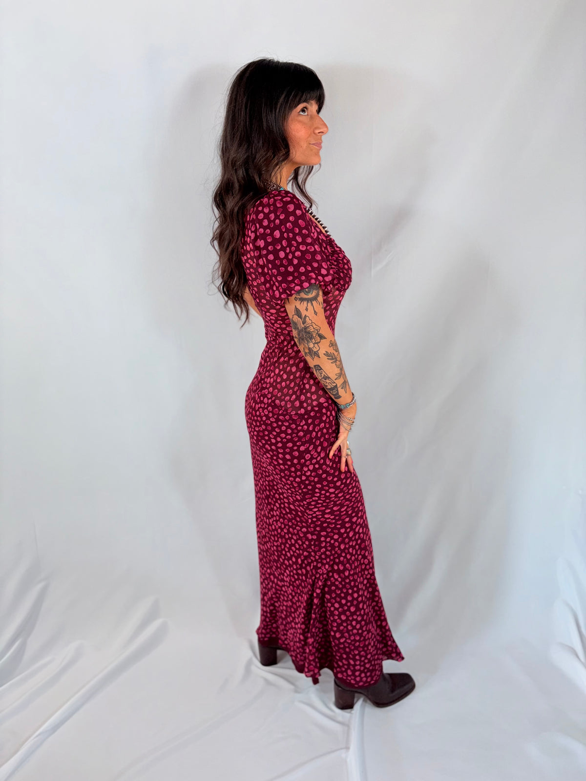 Desert Magenta Dress
