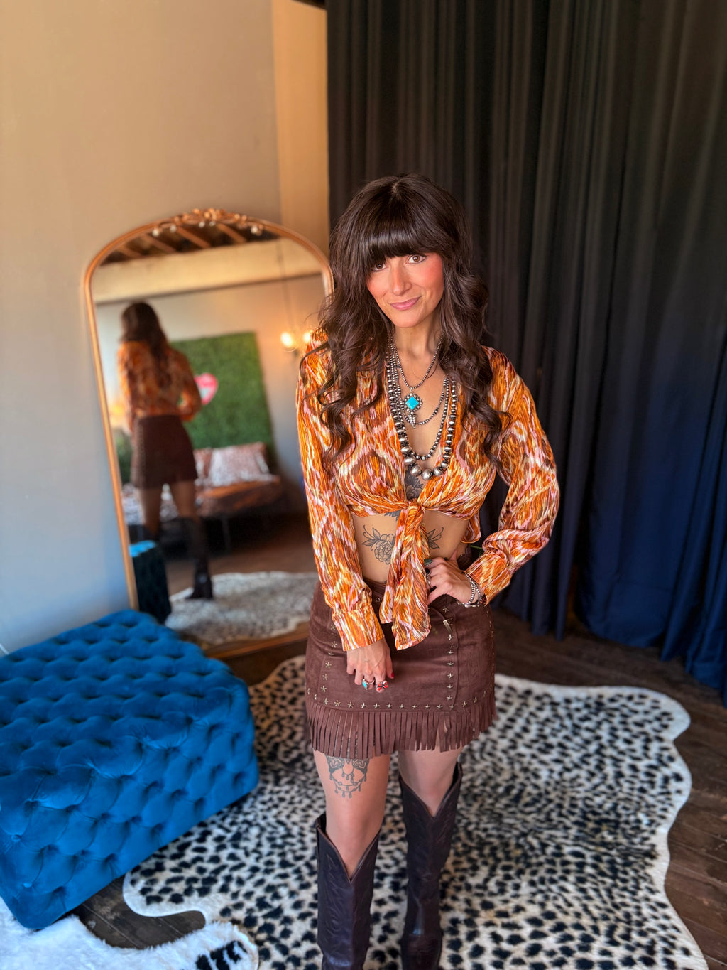 Lucky Stars Mini Skirt