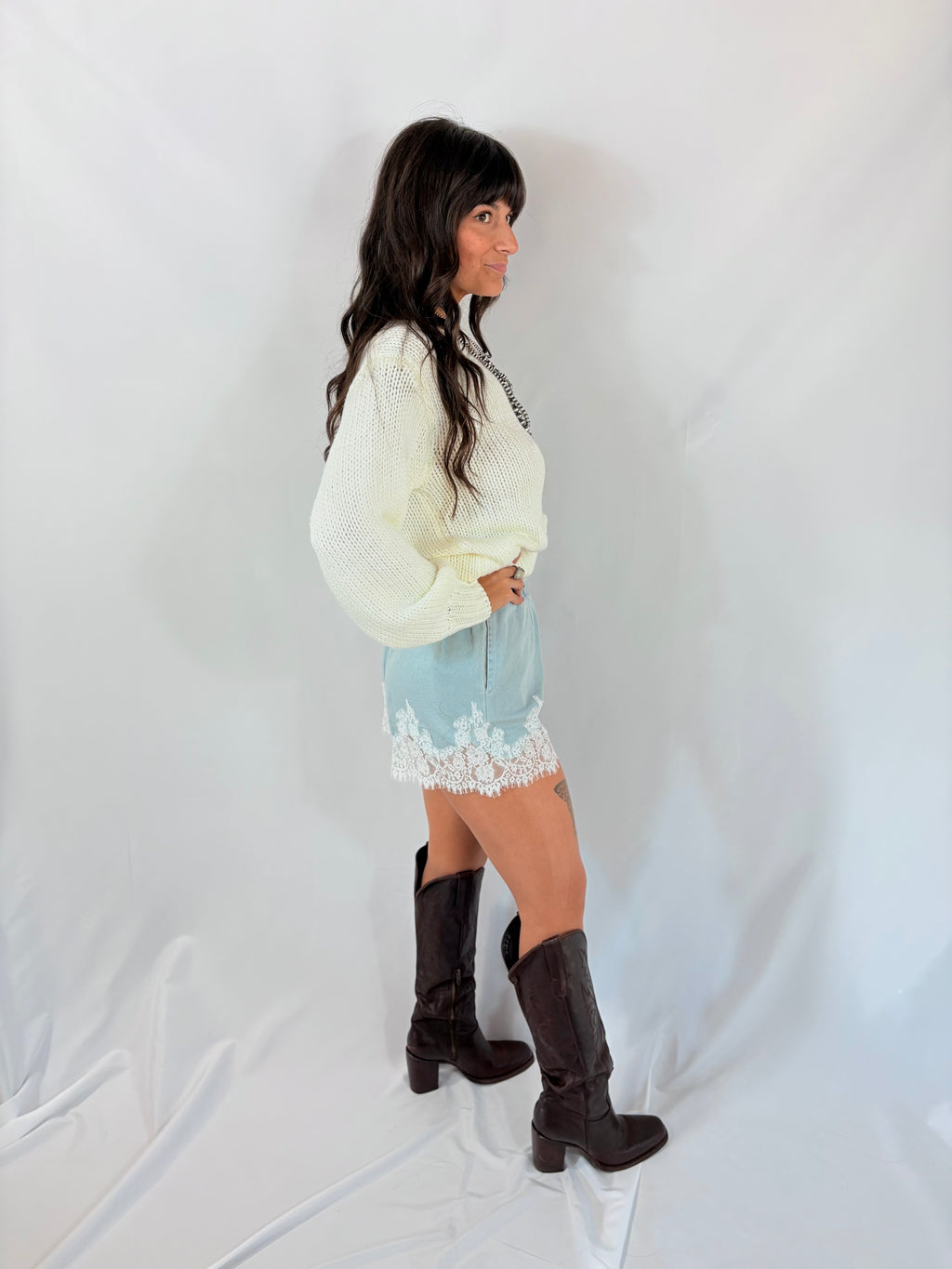 Lovely in Lace Shorts