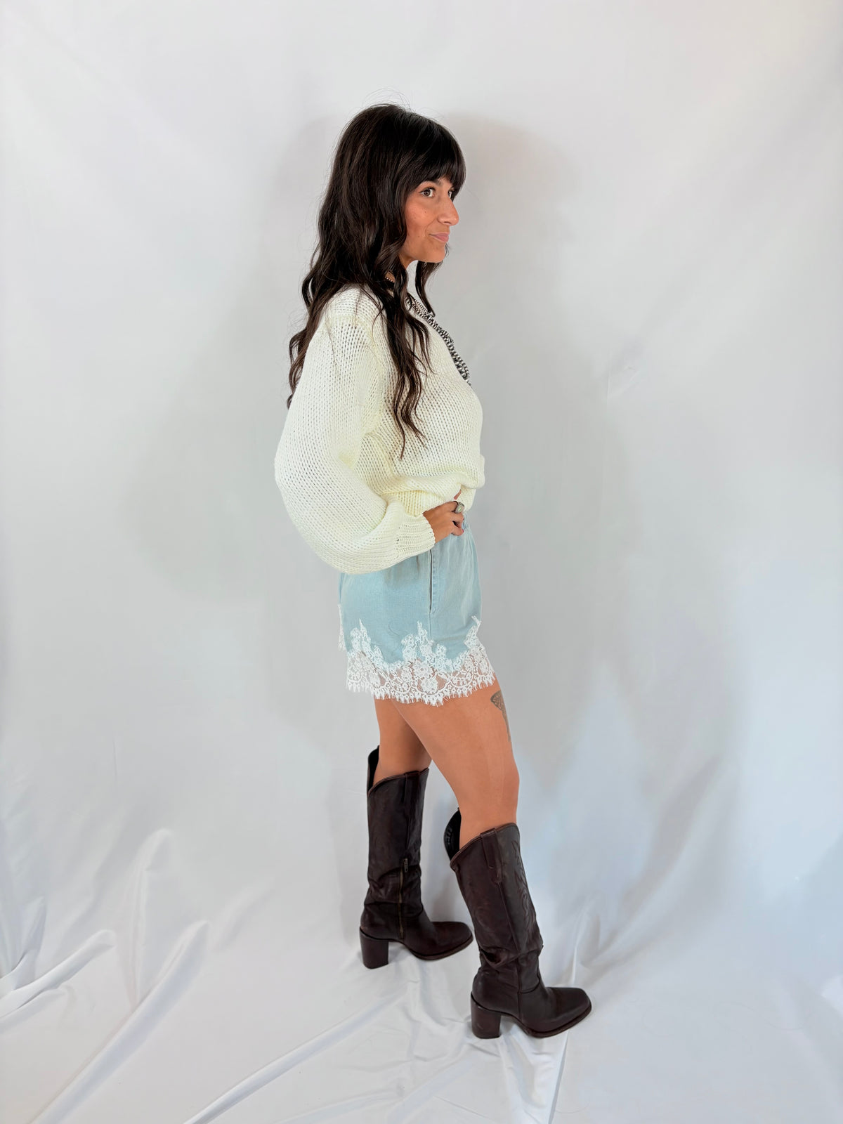 Lovely in Lace Shorts