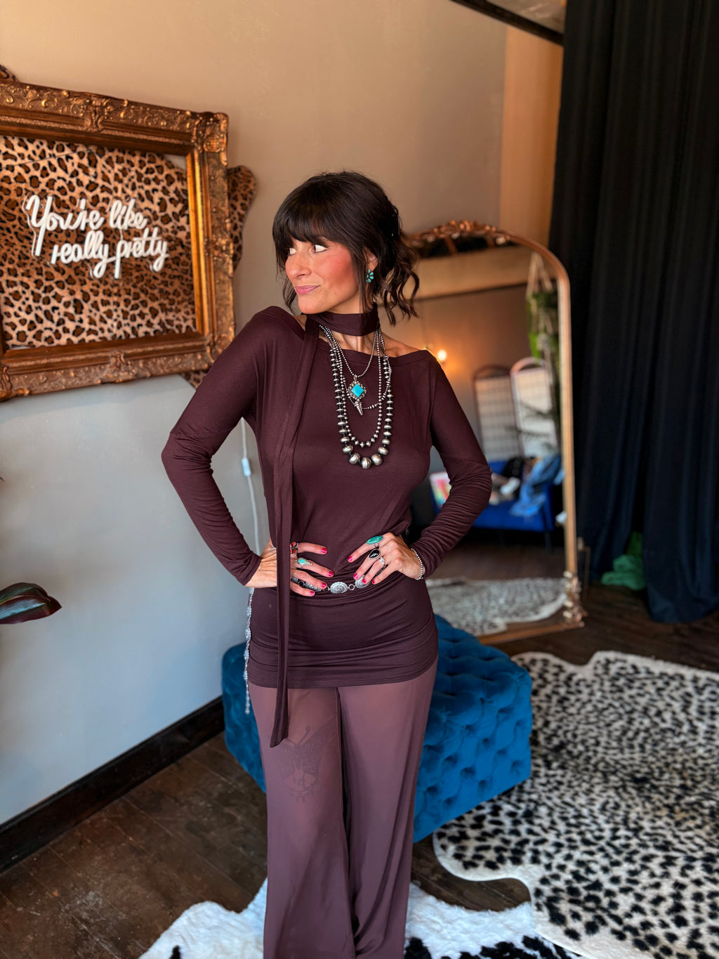 Bourbon Cowgirl Jumpsuit