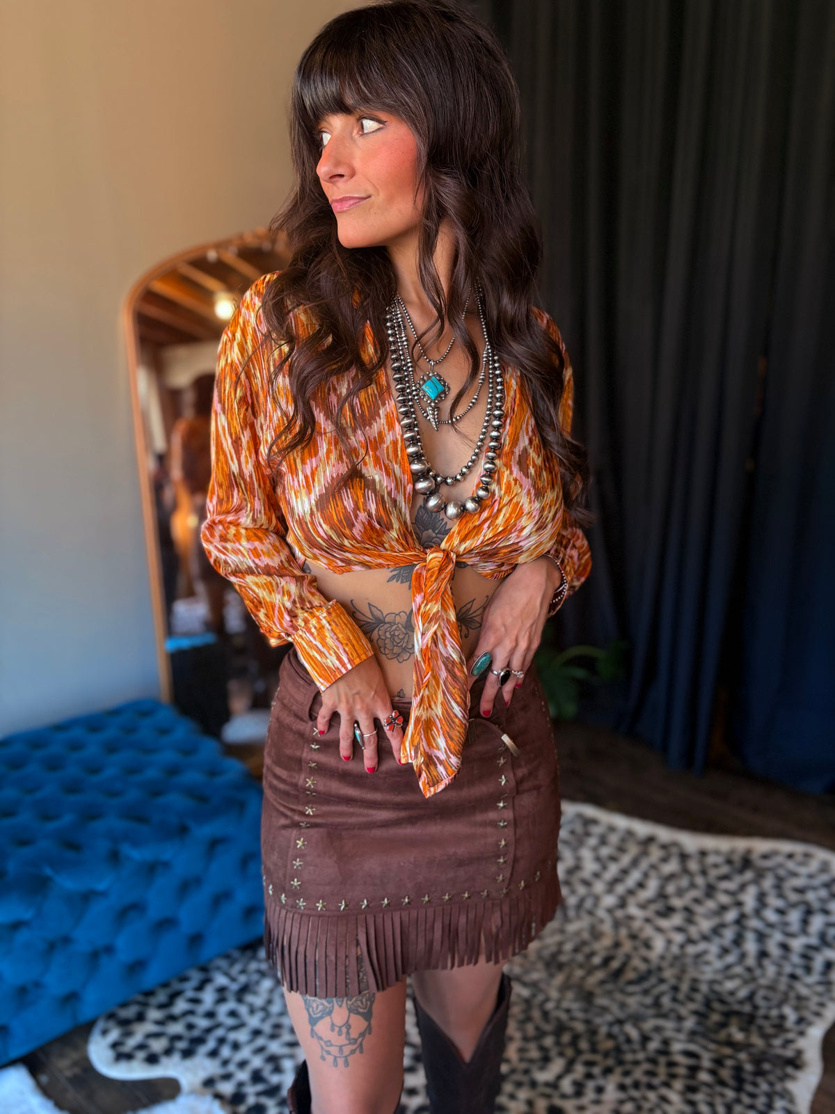 Lucky Stars Mini Skirt