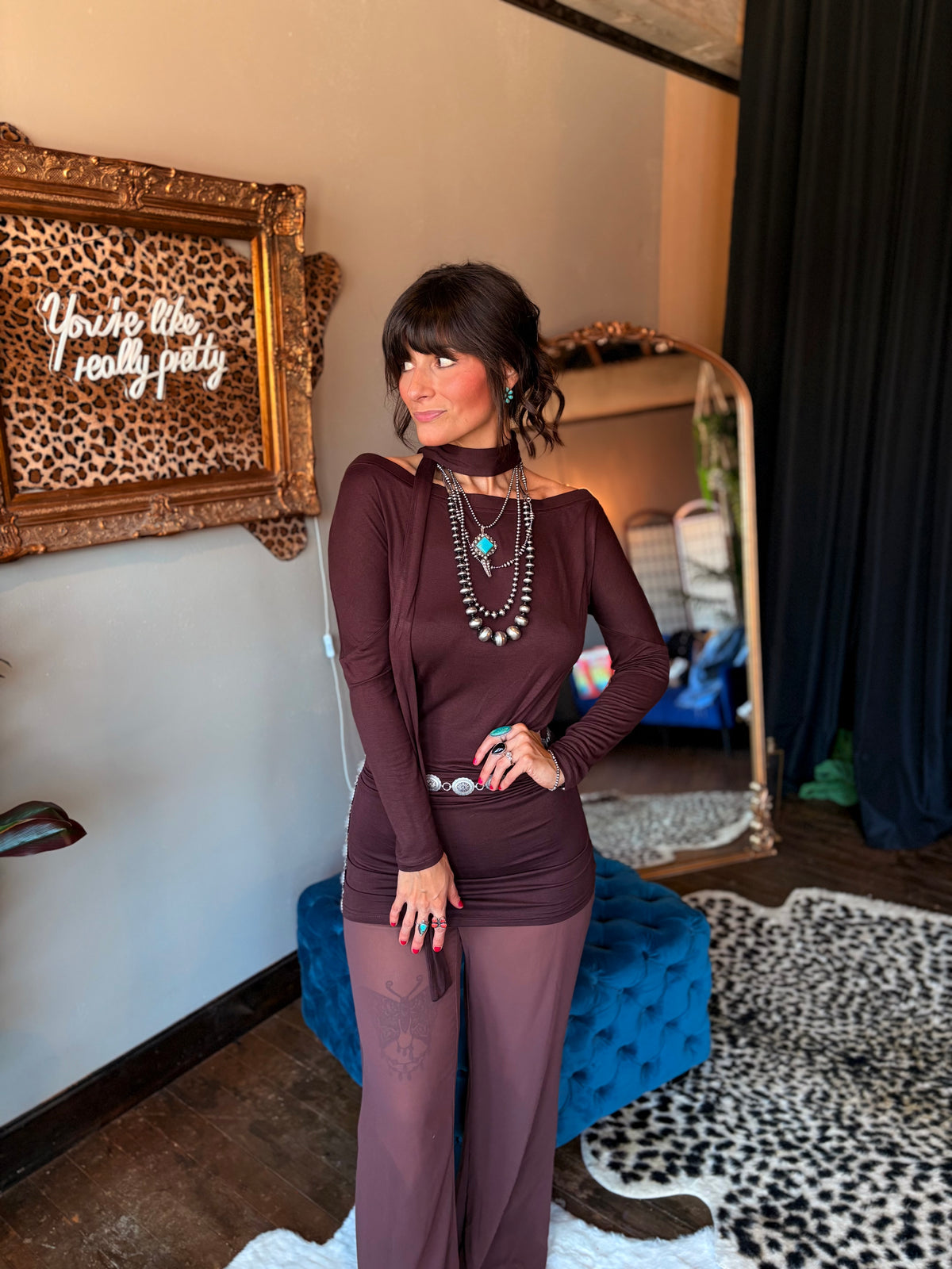 Bourbon Cowgirl Jumpsuit