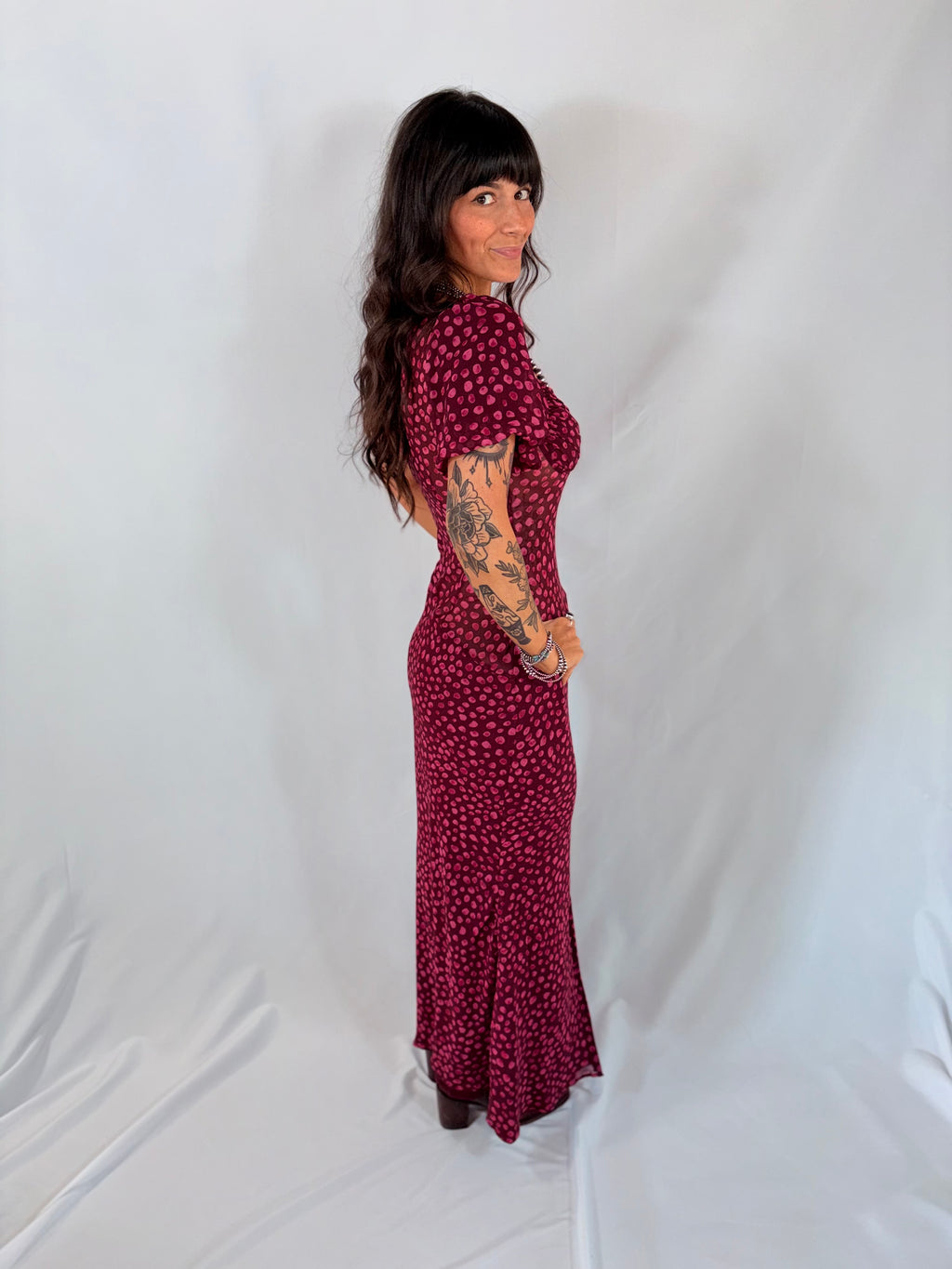 Desert Magenta Dress