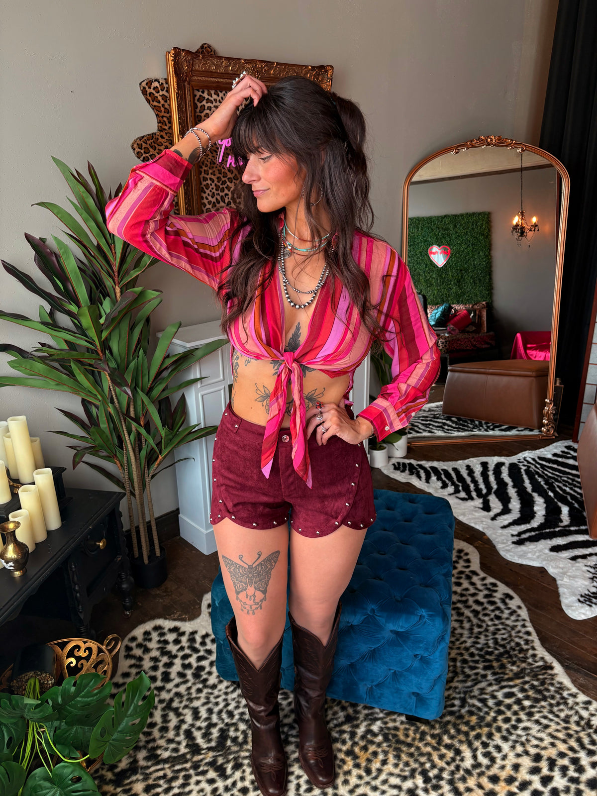 Fever Dream Suede Shorts