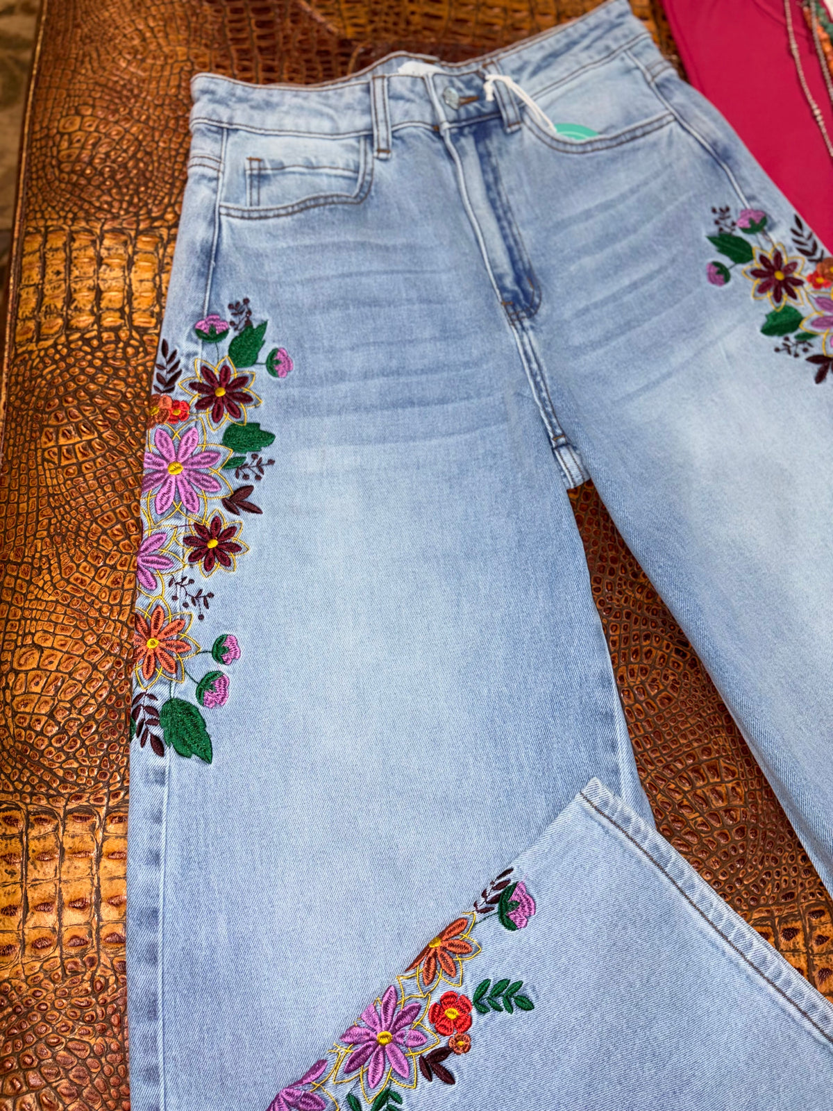 Evie Embroidered Jeans