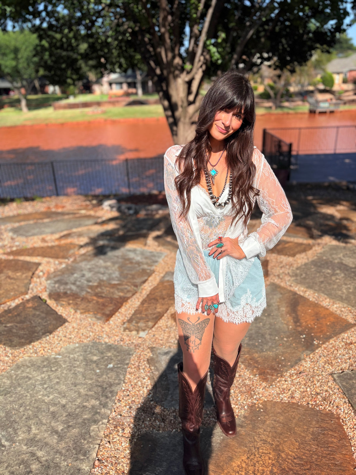 Dainty Darlin’ Lace Top