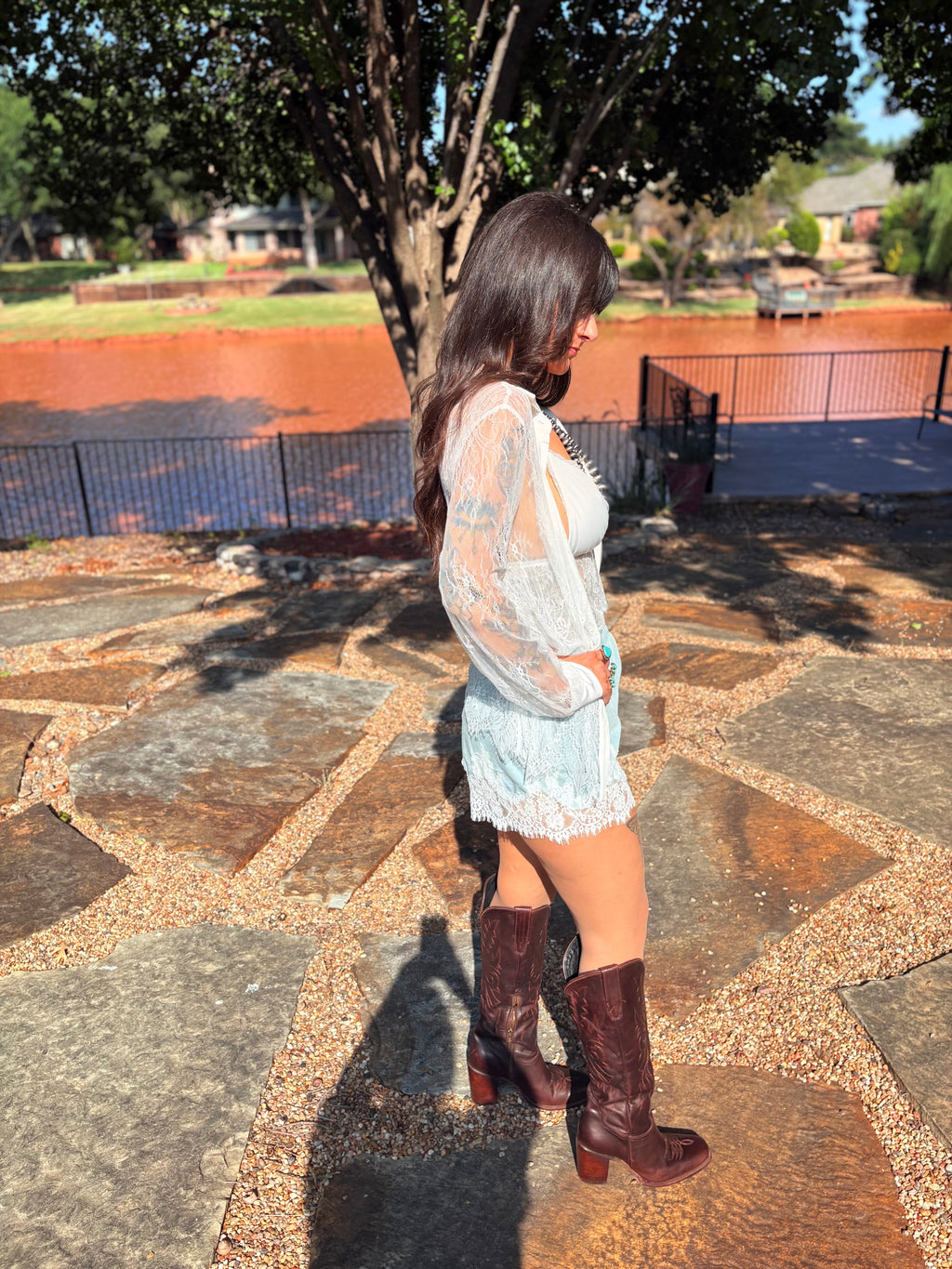 Dainty Darlin’ Lace Top