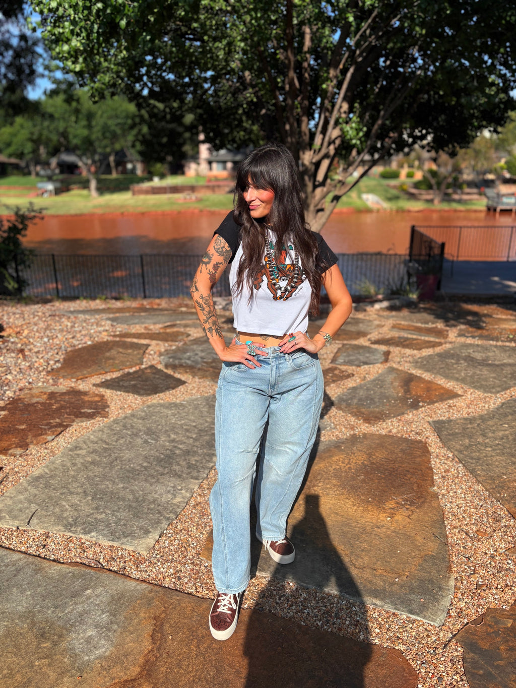 Barrel Leg Denim
