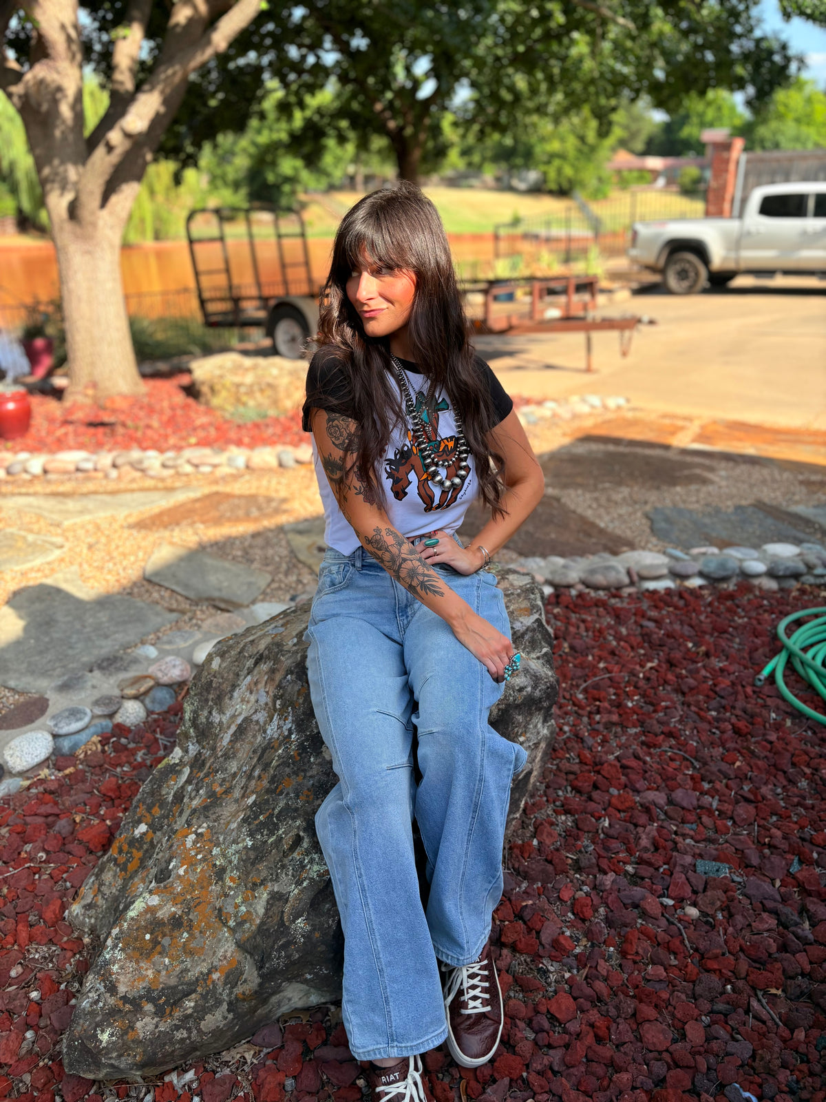 Barrel Leg Denim