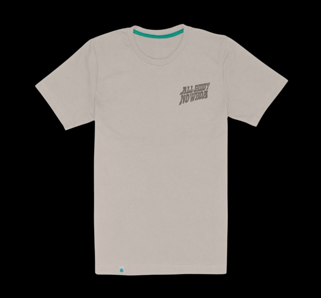 All Giddy No Whoa Tee in Sand