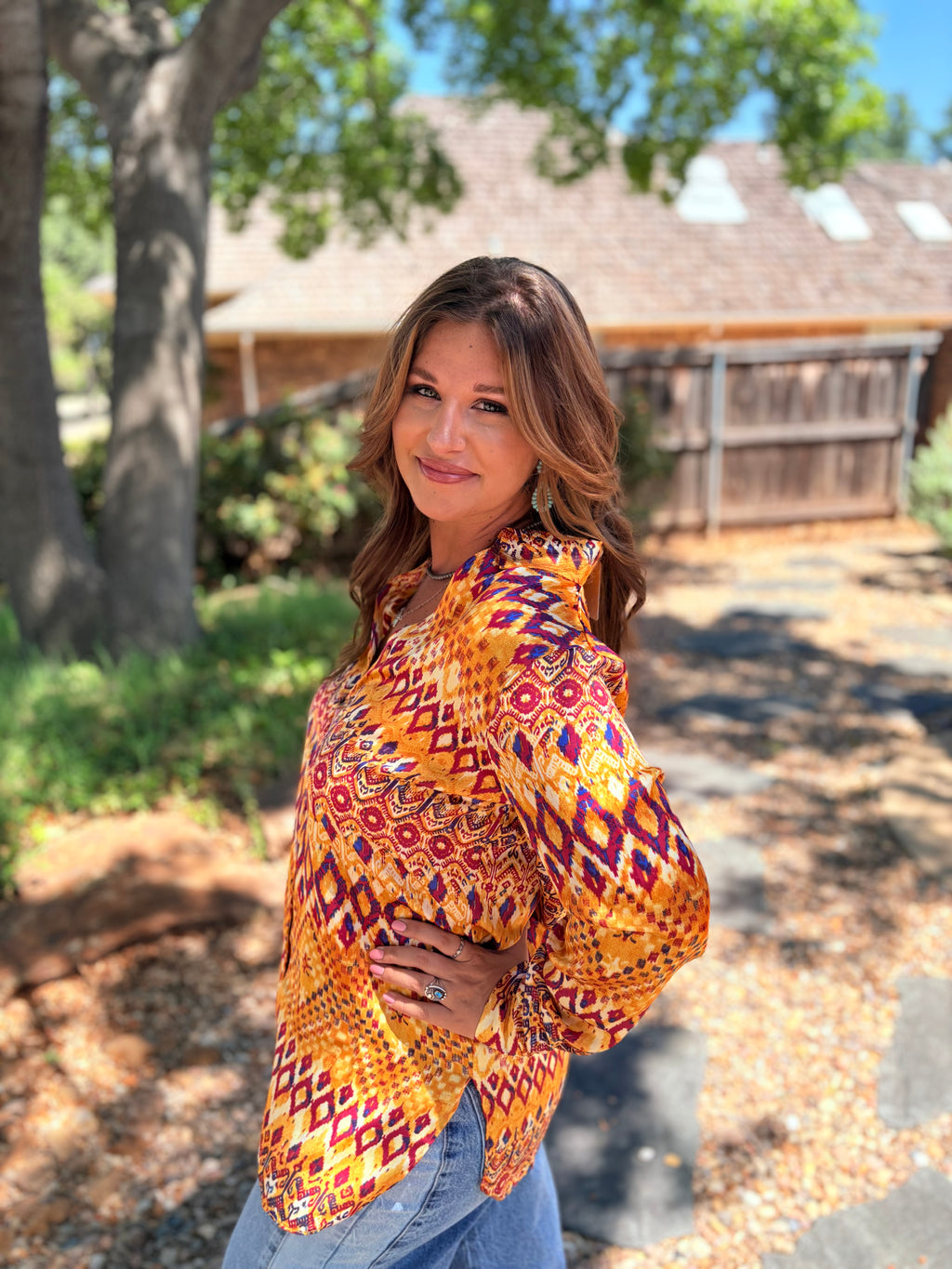 Gold Rush Top